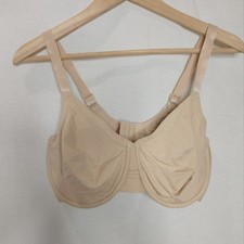 WACOAL 855308 AT EASE UNLINED FULL Figure BRA Tan Beige 38DDD Seamless Underwire