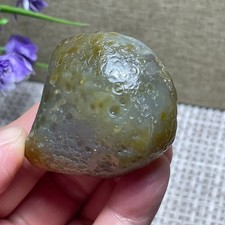 Bonsai Naturale Suiseki Gobi Pietra Occhi di Agata - Splendida Vista Originale 84g