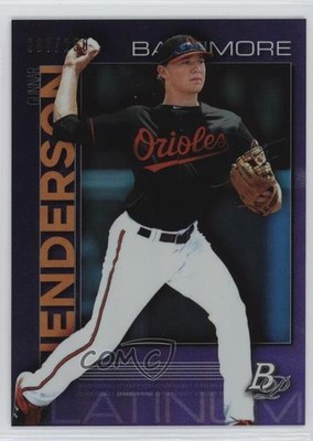 2020 Bowman Platinum Wal-Mart Top Prospects Purple 237/250 Gunnar Henderson o7m