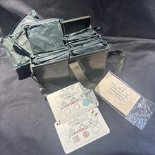 SHIPS FREE COMPLETE Chemical Agent M256A1 Detector Kit US Military Army Infantry
