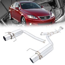 Megan Drift Spec Axleback Exhaust Kit Polish Tip For 06-13 Lexus Is250 Is350 Megan Drift Spec Axleback Exhaust Kit Polish Tip For 06-13 Lexus Is250 Is350