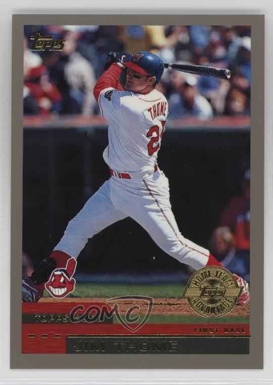 2000 Topps Home Team Advantage Jim Thome #360 HOF 1f0j