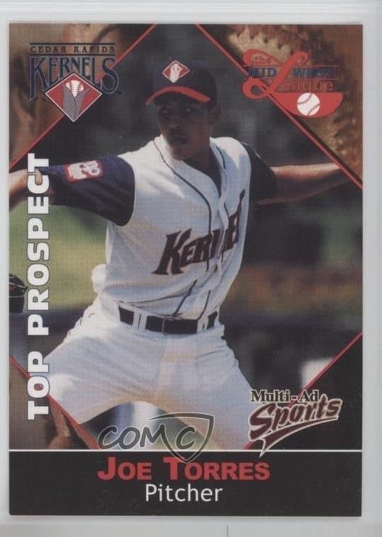 2001 Multi-Ad Sports Midwest League Top Prospects Joe Torres #7 0q3