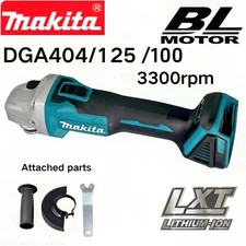 Makita 18V 125mm DGA404 Brushless Lithium Electric Angle Grinder Rechargeable UK