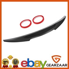 Sport Heckspoiler Lippe Passt für BMW 4er F36 Gran Coupe ab 14 Schwarz Glänzend