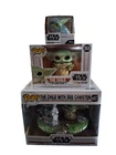 STAR WARS THE MANDALORIAN FUNKO POP! LOT - GROGU THE CHILD #407 #368 + BONUS NIB