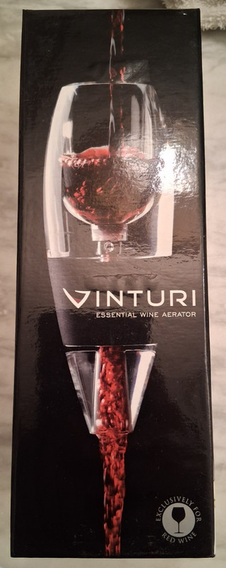 Vintage Vinturi Red Wine Aerator wine breathing device better bouquet NEW