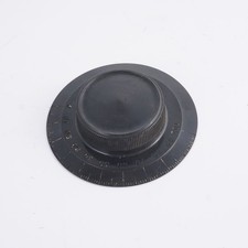 Skalenrad Knopf Bakelit 20er Jahre Röhrenempfänger Röhrenradio ca.  10 cm ⌀