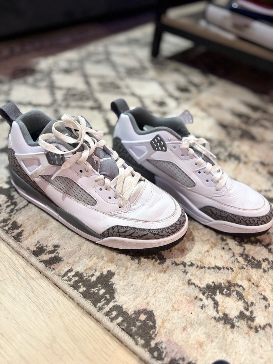 Jordan Spizike Low ホワイト/グレー Size 8.5 - Air Jordan Spizike Low White Cool Grey Anthracite | eBay