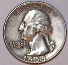 1959-D Washington Quarter - Very Fine - #2516EA