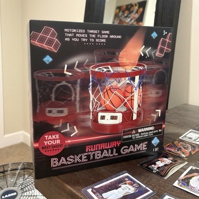 Festive Voice Runaway Basketball Game Motorized Target Game FV439
