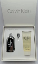 CK One Essence Calvin Klein 1.6 oz Parfum Intense Spray CK One Body Wash 3.3 Set