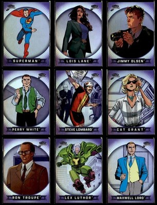 2025 Fleer Brilliants Superman - Purple Foil Parallel - #1-90 PYC Updated 12/12