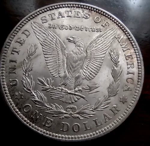 1921-P $1 MORGAN SILVER DOLLAR AU+