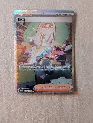 Jacq 250/198 Special Illustration Rare Scarlet & Violet Pokemon Near Mint