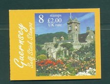 Guernsey 1997 2.00 La Seigneuire House and Gardens Park  Booklet SG SB61