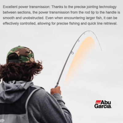 Abu Garcia Mass Beat IV Fishing Rod Spinning Rod Baitcasting Rod