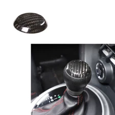 For Toyota 86 Subaru BRZ Scion FR-S  AT Real Carbon Fiber Gear Shift Knob Trim