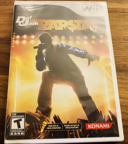 Def Jam rapstar Wii Brand New Sealed