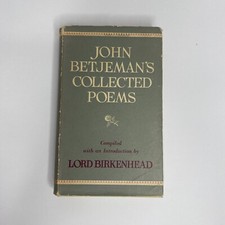 John Betjeman's Collected Poems ed. Lord Birkenhead. Hardback (1961 Edition)