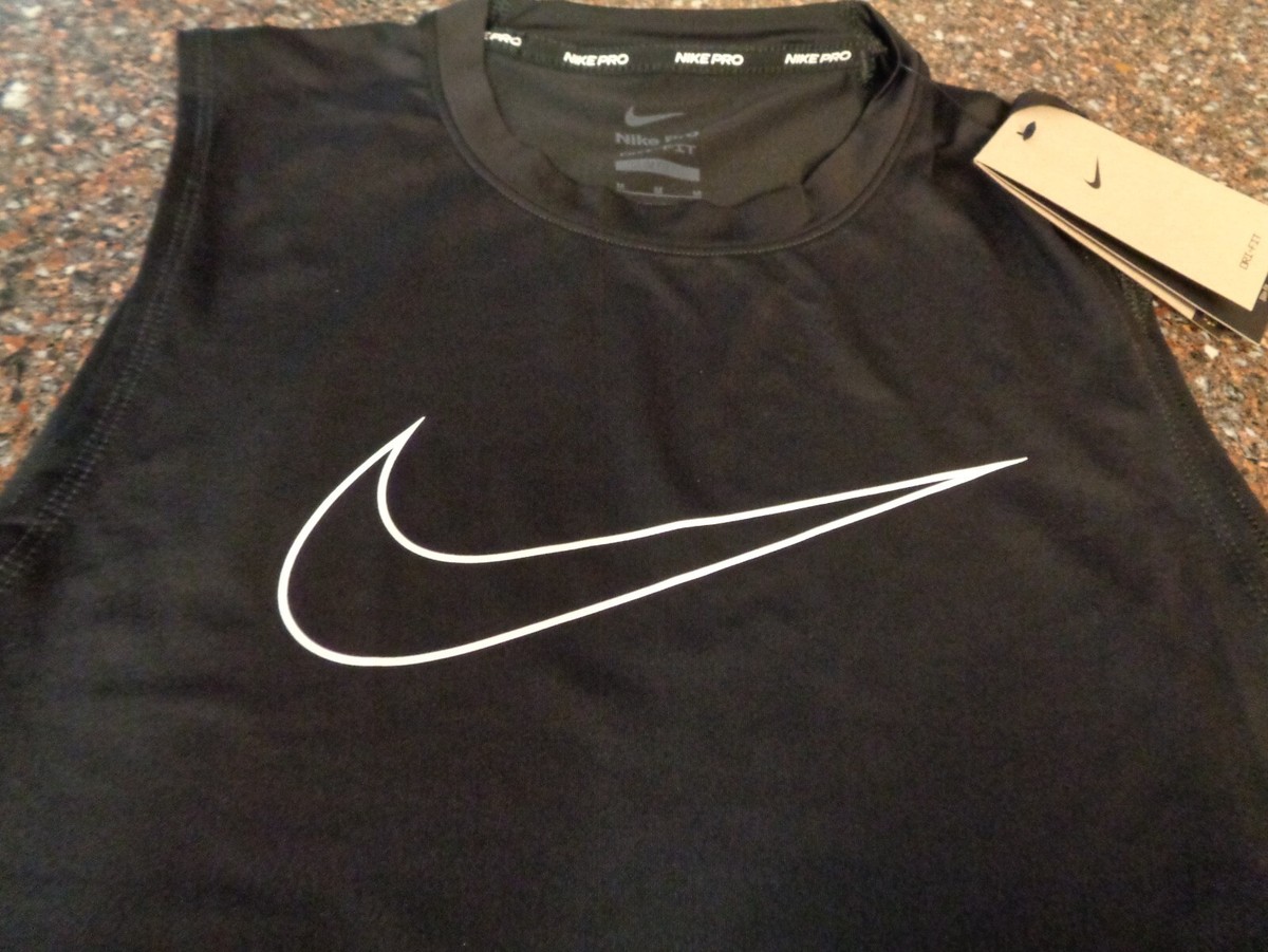 Nike Pro Dri-FIT T-shirt Men's XL Slim Fit Sleeveless Stretch