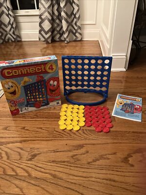2008 Original Game of CONNECT 4 Board Game MB Games Hasbro EUC Complete kids