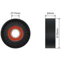 NTY Spannrolle Keilrippenriemen FüR Jeep Grand Cherokee IV WK WK2 6.4 SRT8 4X4