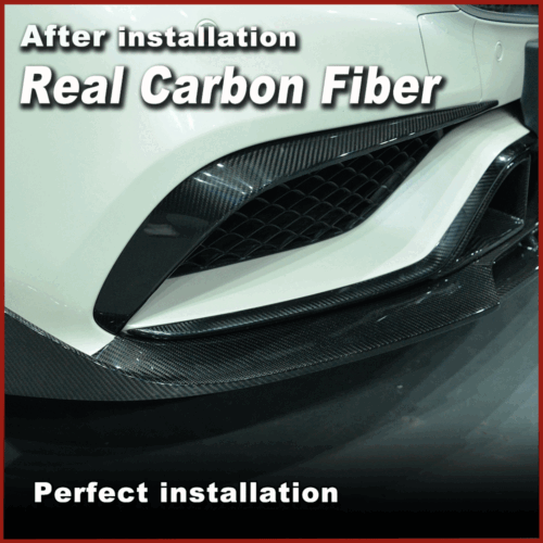 Alerón divisor aletas aletas de carbono Canards AMG para Mercedes Benz W218 CLS63 - Imagen 5 de 13