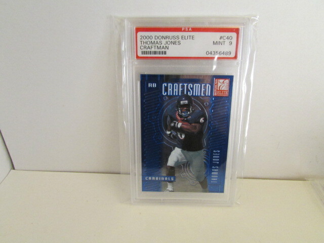 Thomas Jones Donruss Elite Craftsmen #C40 Base