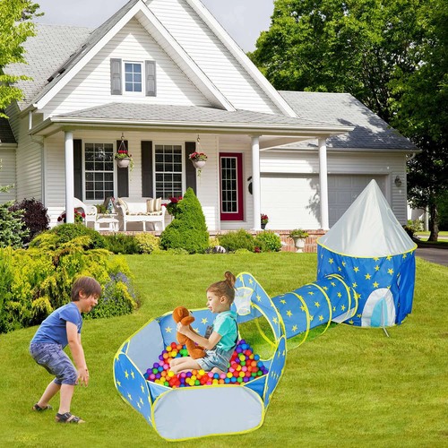 13 Types Kids Princess Castle Play Tent for Baby Girls Boys Toy Indoor Outdoor - Picture 48 of 131