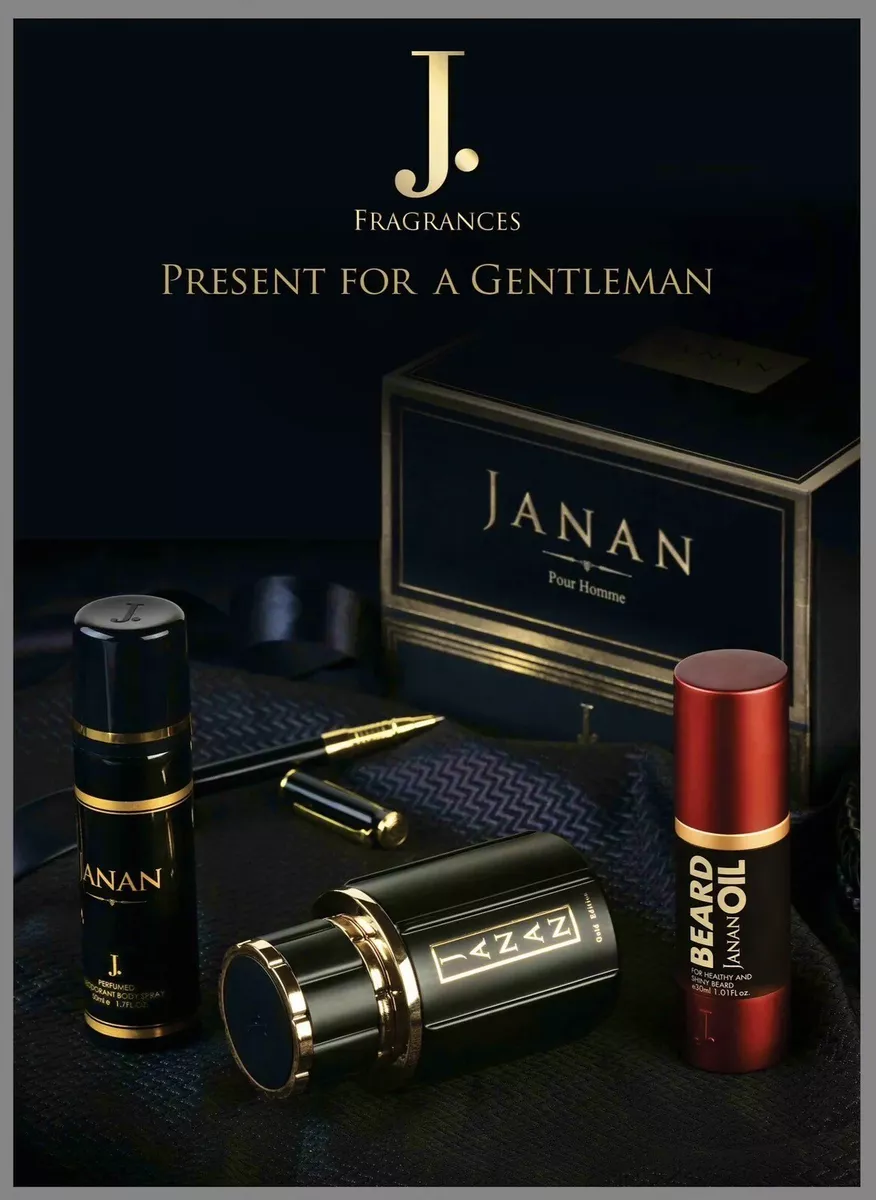 JANAN GOLD GIFT SET US Junaid Jamshed Men Perfume