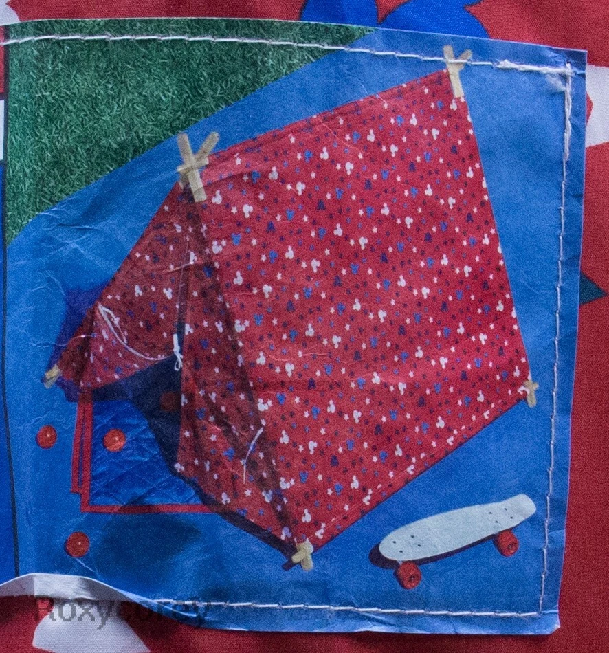 Barraca Disney Evergreen Kids Mickey Mouse quadro A vermelha 47x42x42 nova com etiquetas - Imagem 3 de 3