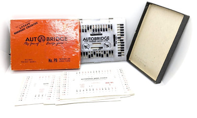 Auto Bridge Play Yourself Bridge Game Vintage For Beginners Deluxe Pocket Model