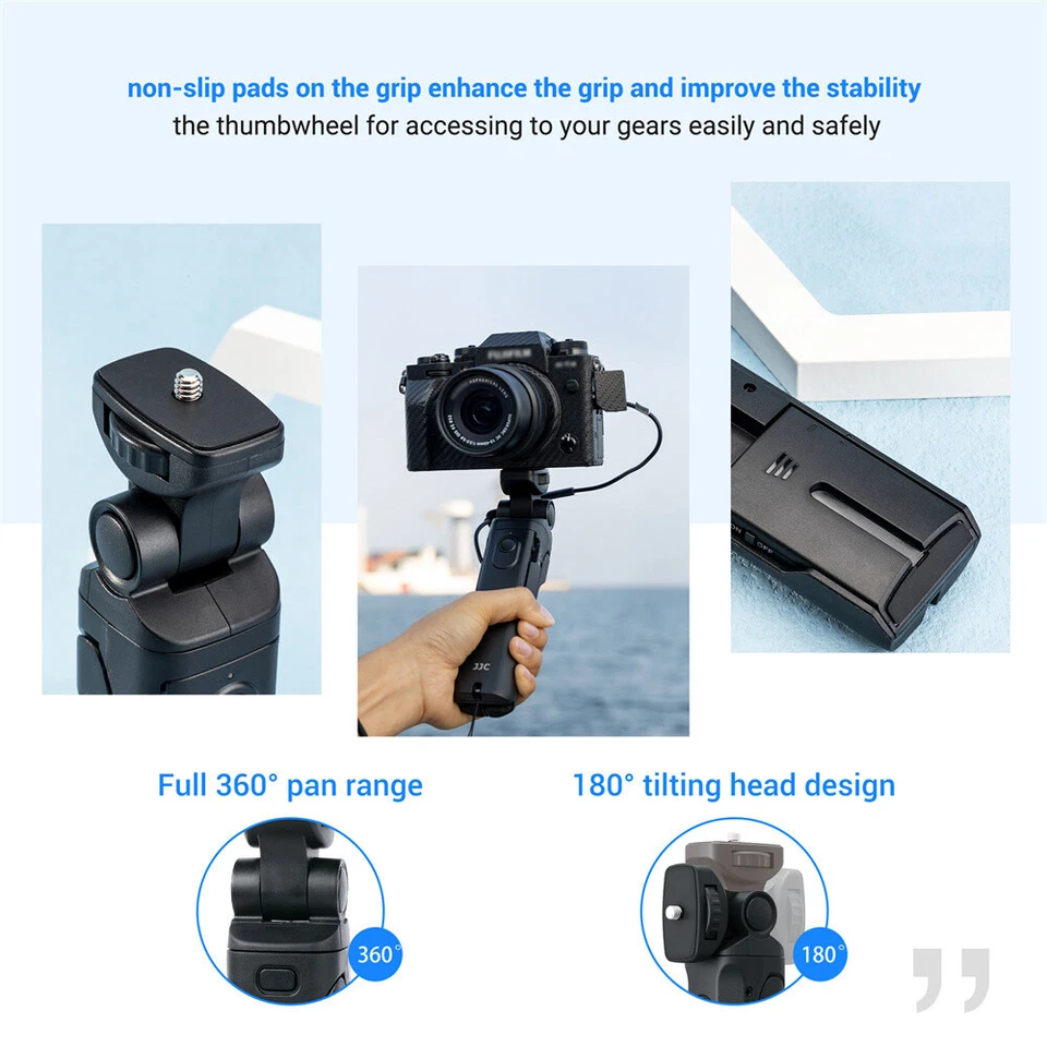 Mini Tripod Shooting Grip Remote for Fujifilm X100VI X-T5 X-T4 X-T30 II X-T20 - Image 3 of 4
