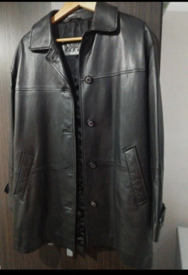 vintage leather jacket