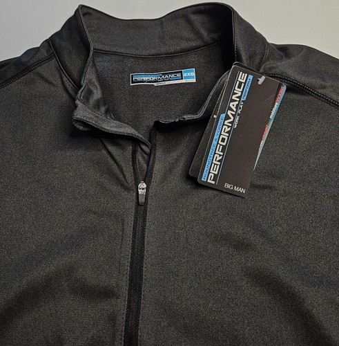 Mens Roundtree & Yorke Performance Big Man Full Zip Jacket Size 2XB - NWT NEW - Picture 2 of 2