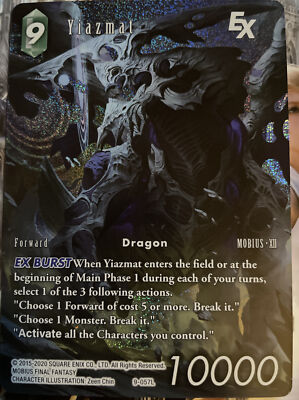 Yiazmat Foil Full Art - 9-057L - Final Fantasy TCG - Near Mint