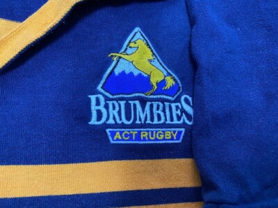 ACT BRUMBIES 1999 2001 VODAFONE RUGBY 12 AUSTRALIA CCC SHIRT