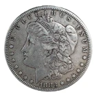 1883-S  Morgan Dollar F/VF 90% Silver Coin # 1619