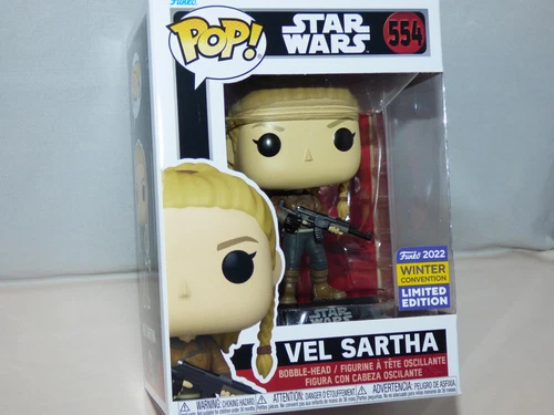 Funko Pop! Vinyl Figure - Star Wars #554 - Vel Sartha - 2022 Winter Exclusive
