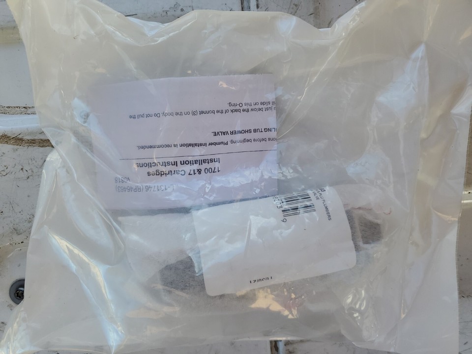 DELTA GENUINE CARTRIDGE PART RP46463 17/18 Series Valve SLD1328 NEW ...