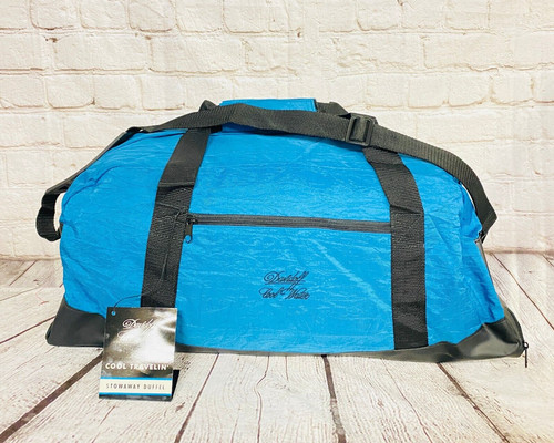 Davidoff Cool Water Large Duffel Bag Blue Black Gym Travel Luggage