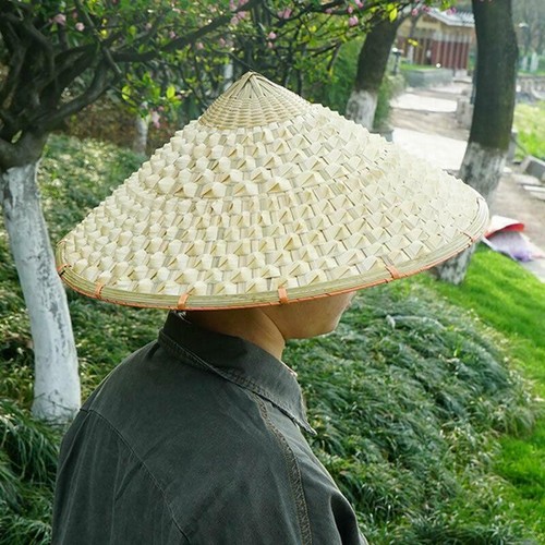 Asian Vietnamese Japanese Coolie Straw 