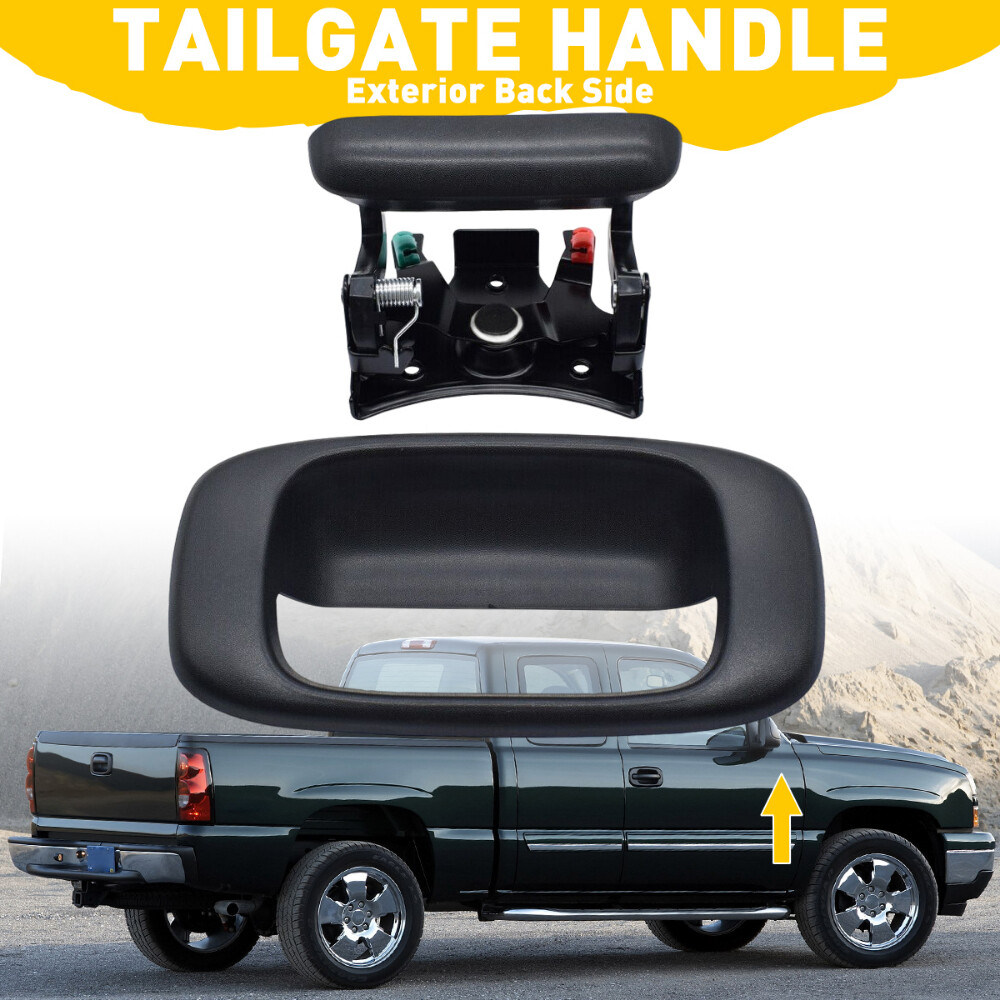 Carbon Fiber Tailgate Handle Bezel For 1999-2006 Chevy Silverado & GMC Sierra - 5 Year Warranty