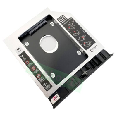 Bezel Panel 2nd HDD SSD Hard Drive Optical Caddy Tray for Lenovo G500 G505 G510