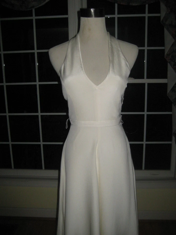 Vestido de novia J Crew Alegra seda tricotina talla 0 nuevo sin usar marfil 22516 $600 Foto 4 de 4
