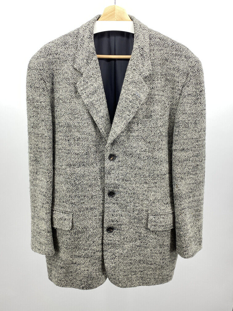 AD1994 Comme Des Garçons Homme Plus Size M Wool Jacket made AD1994 Comme Des Garçons Homme Plus Size M Wool Jacket made
