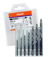 Projahn Spiralbohrer-Satz 7-Tlg. 2,5-10,2 Mm Prostep Stufenbohrer Metall Gewinde