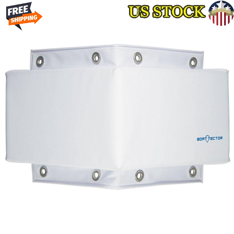 Boat Corner Dock Bumper Large UV Resistant Foam Padding 4 Grommets Anti-tear New