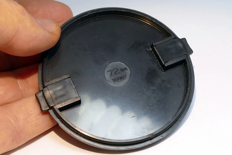 Tapa frontal de lente 72 mm hecha en Taiwán de colección tipo a presión Foto 4 de 4